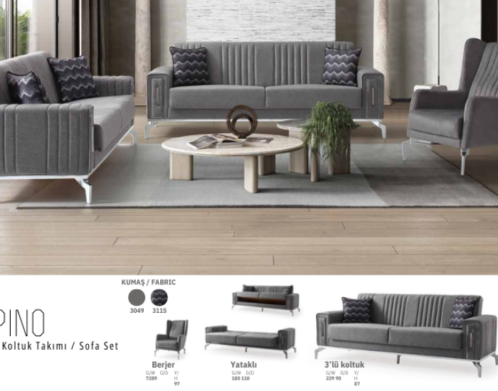 Espino Salon Takımı Living Room Set