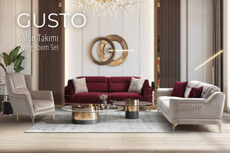 Gusto Salon Takımı Living Room Set