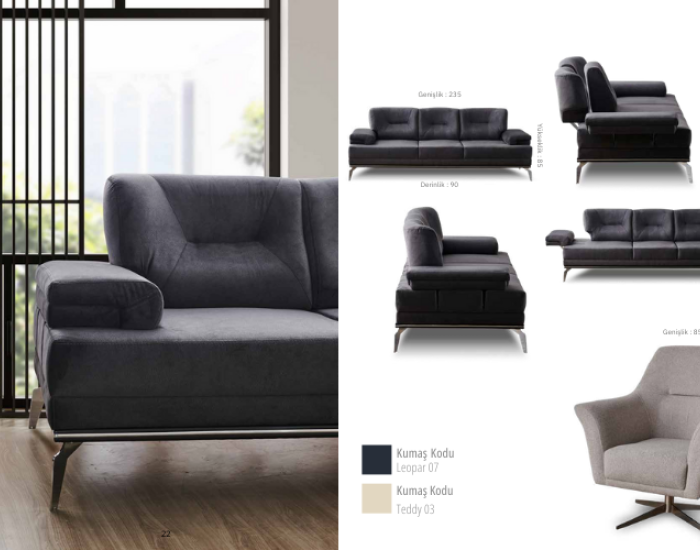 İkon Salon Takımı Living Room Set