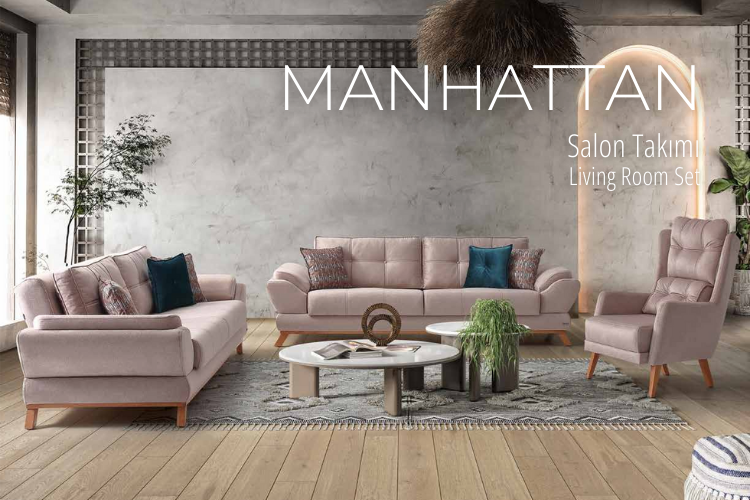 Manhattan Salon Takımı Living Room Set