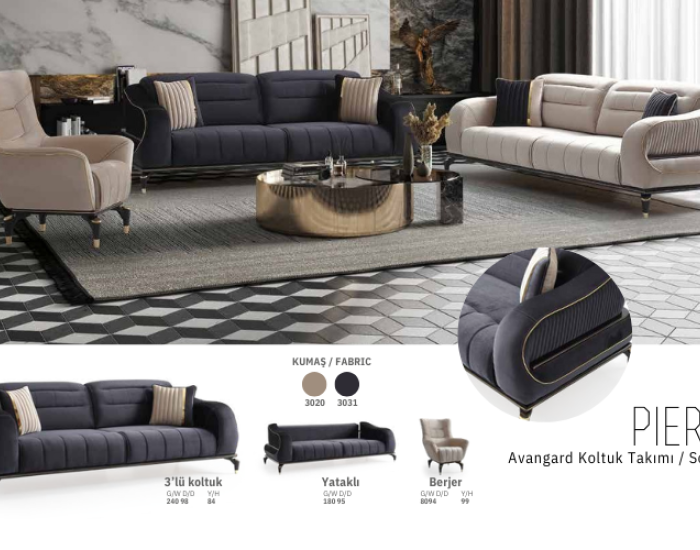 Pierro Salon Takımı Living Room Set