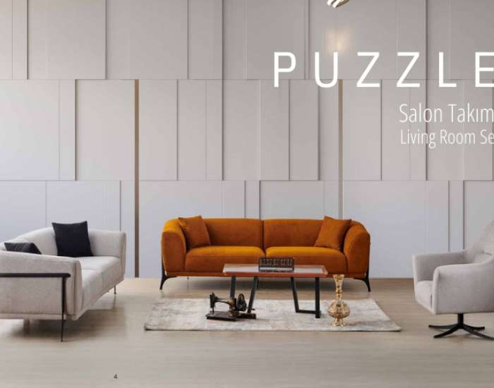 Puzzle Salon Takımı Living Room Set