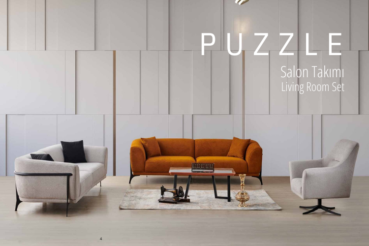 Puzzle Salon Takımı Living Room Set