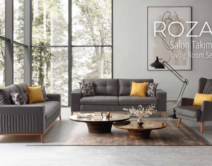 Roza Salon Takımı Living Room Set