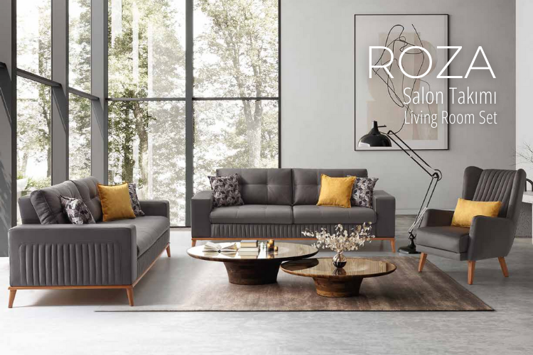 Roza Salon Takımı Living Room Set