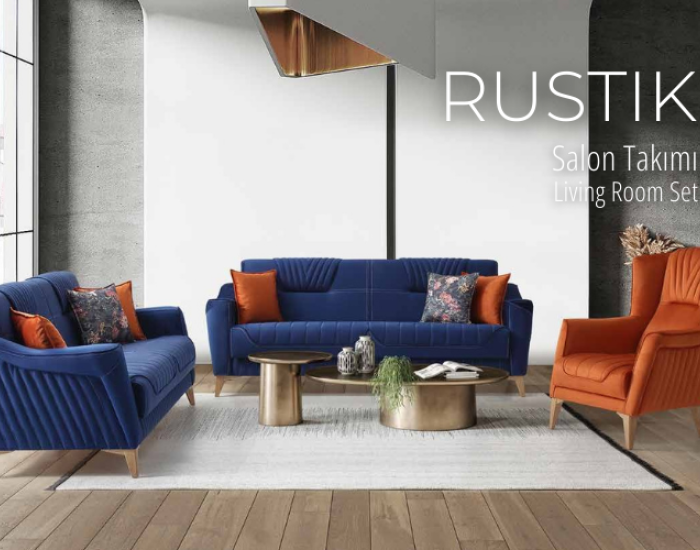 Rustik Salon Takımı Living Room Set