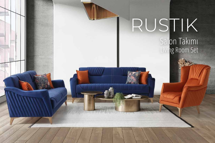 Rustik Salon Takımı Living Room Set