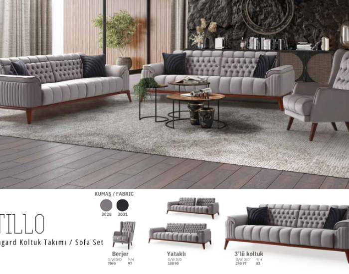 Stillo Salon Takımı Living Room Set