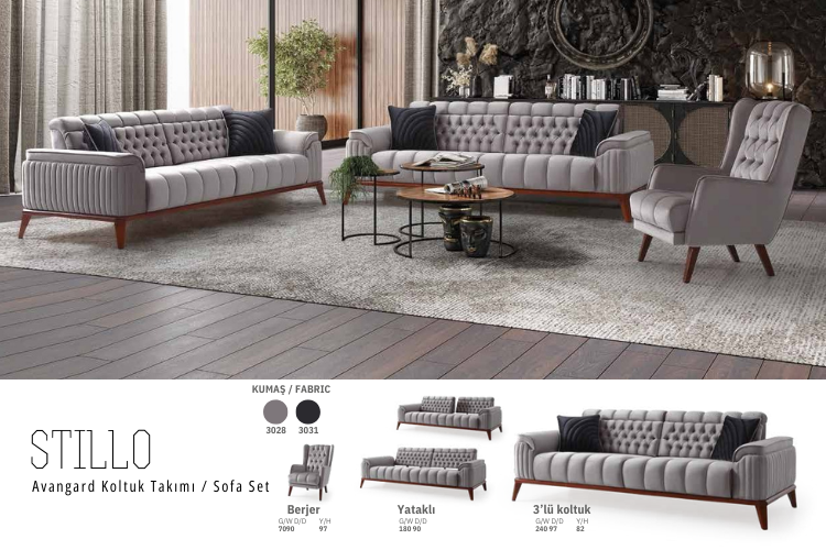 Stillo Salon Takımı Living Room Set