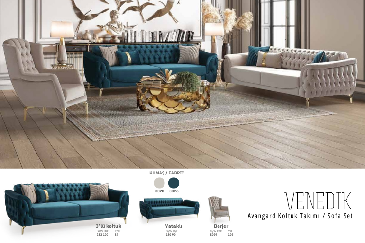 Venedik Salon Takımı Living Room Set