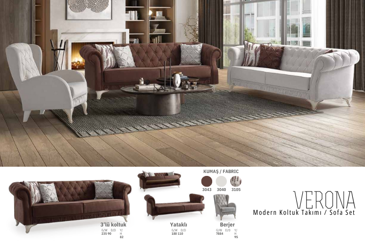 Verona Salon Takımı Living Room Set